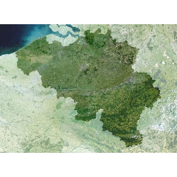 Carte géographique Planet Observer Planète Observer Belgique