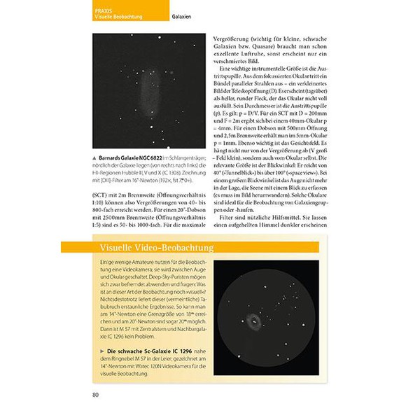 Oculum Verlag Initiation aux galaxies pour astronomes amateurs, édition Oculum