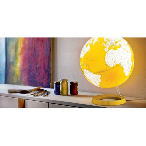 Globe Räthgloben 1917 Light&Colour Yellow 30cm