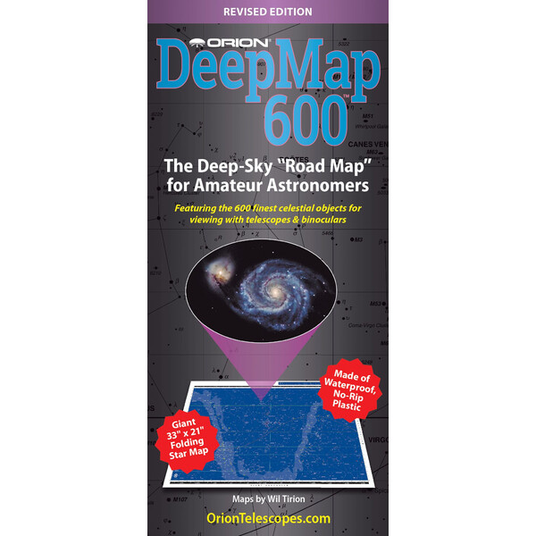 Affiche Orion Carte dépliante Deep Map 600,