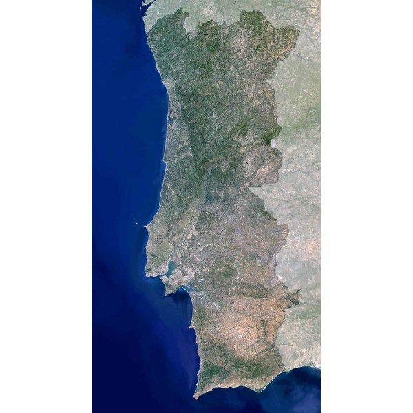 Planet Observer Landkarte Portugal