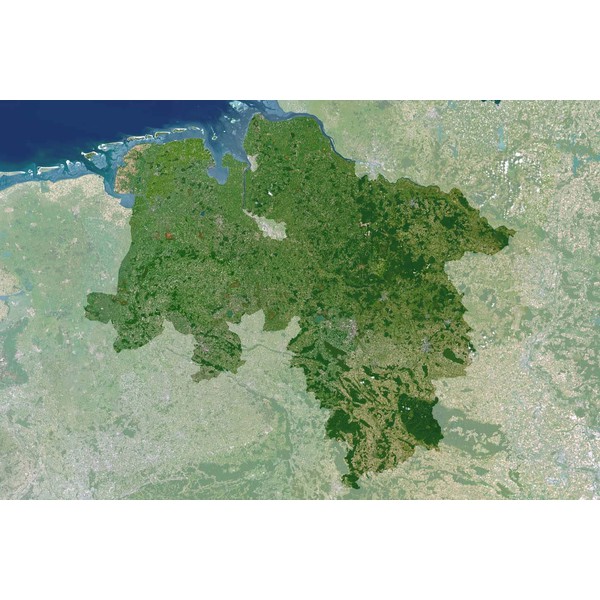 Planet Observer Regional-Karte Niedersachsen