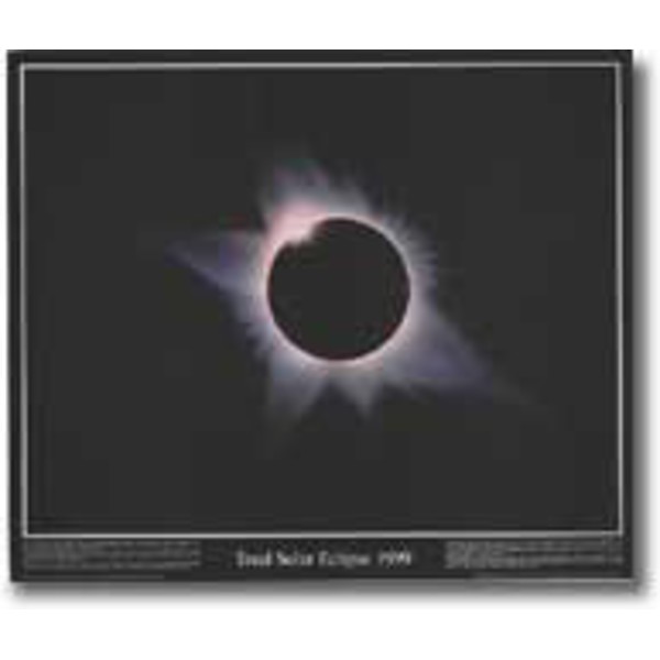 Poster Total Solar Eclipse 1999