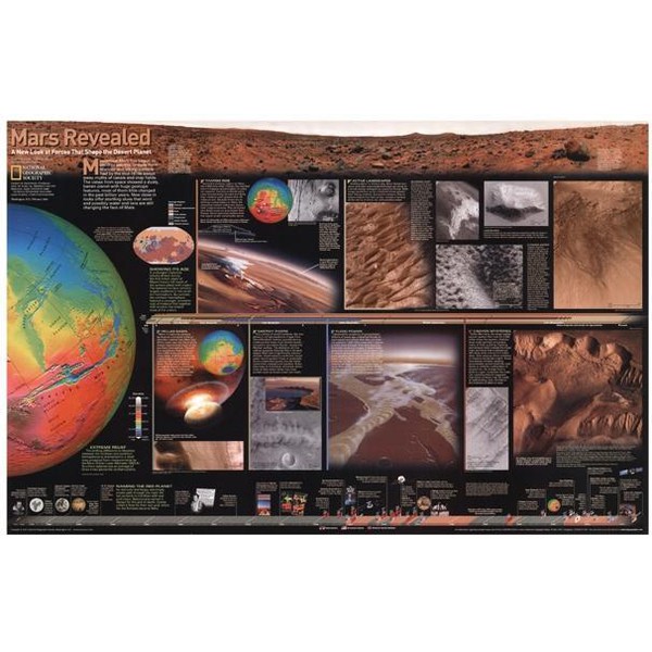 National Geographic Poster Mars, der rote Planet