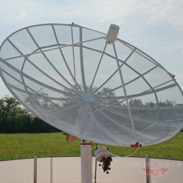 PrimaLuceLab Radioteleskop Spider 230, mit EQ-6 und Säulenstativ