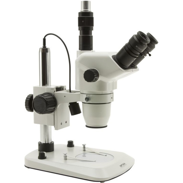 Optika Stéréomicroscope trinoculaire SZN-4 , zoom, 7x-45x, illuminateur LED
