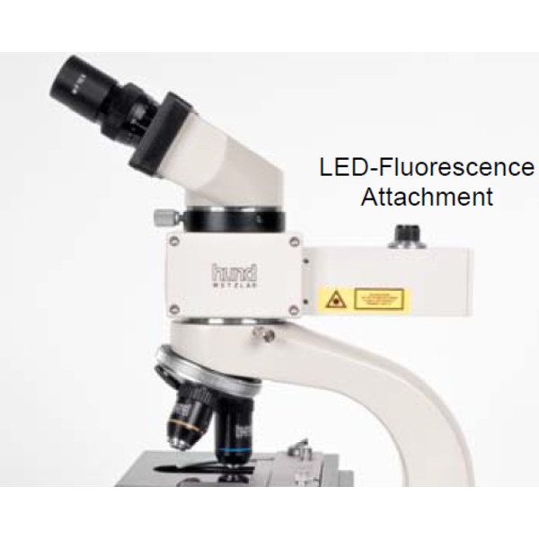 Hund Mikroskop Medicus LED AFL FITC, binokular