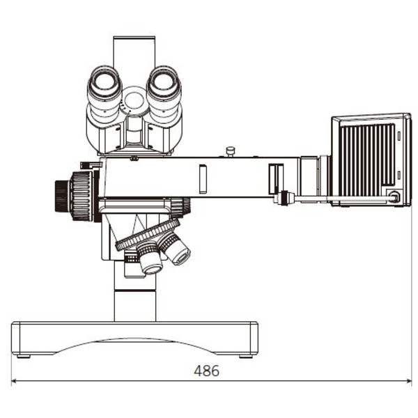 Motic Mikroskop BA310 MET-H, trinokular