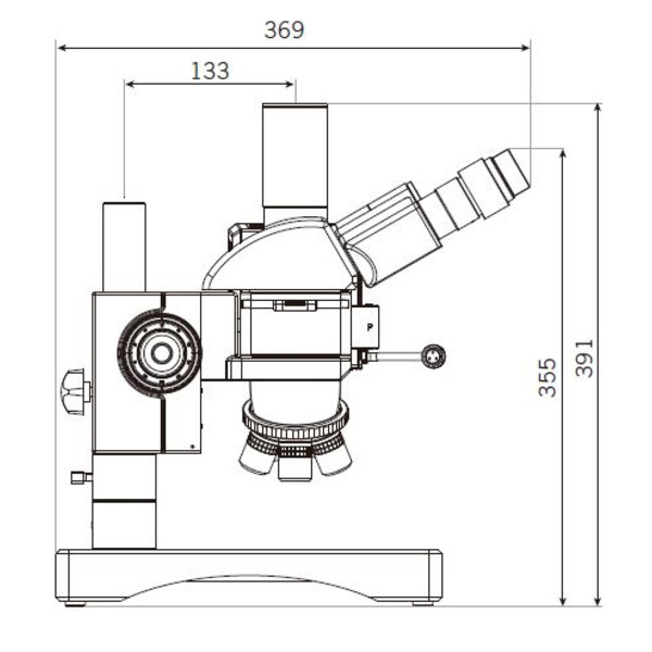 Motic Microscope binoculaire BA310 MET-H