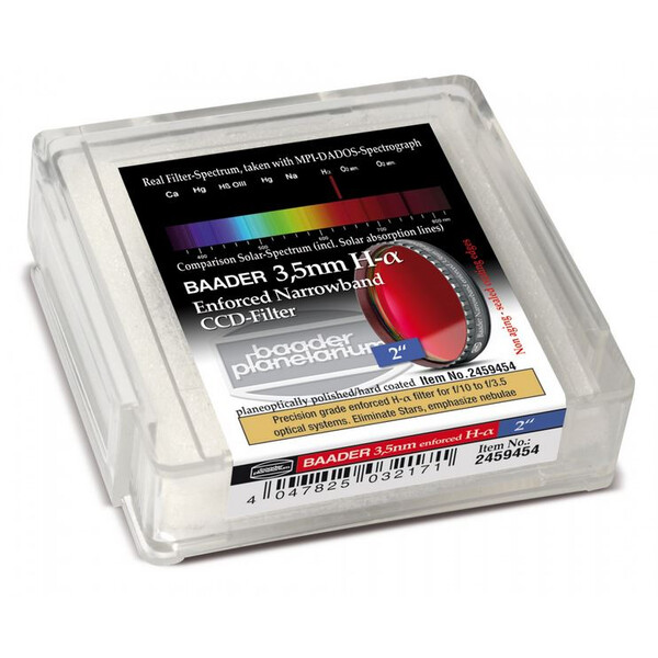 Baader Filtre CCD Ultra-Narrowband 3,5 nm H-alpha 2