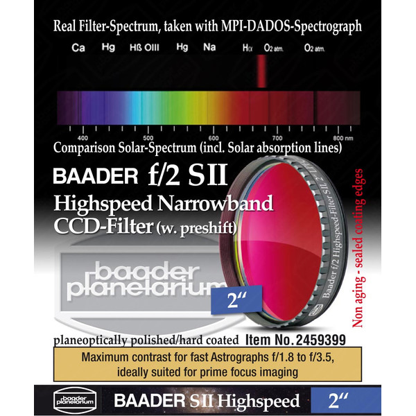 Baader Filter SII Highspeed f/2 2"