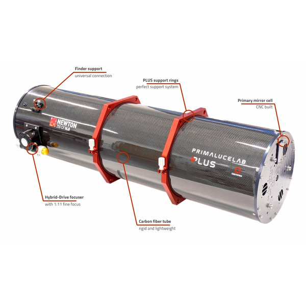 Télescope PrimaLuceLab N 250/1200 Carbon OTA