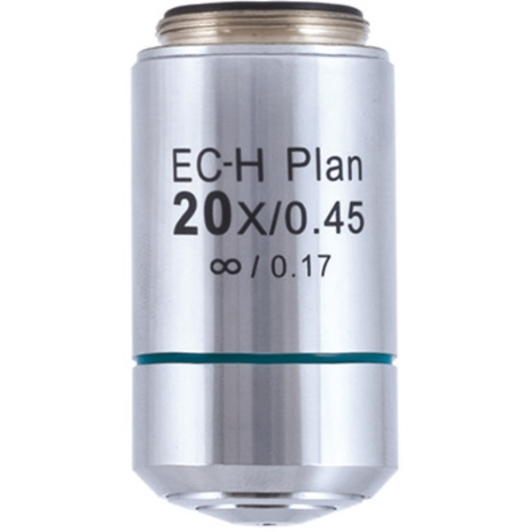 Motic Objektiv CCIS plan achromat. EC-H PL 20x/0.45 (AA=0.9mm)