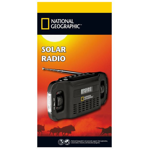 National Geographic Radio solaire