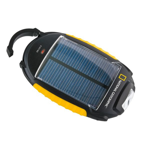 National Geographic Chargeur solaire 4 en 1