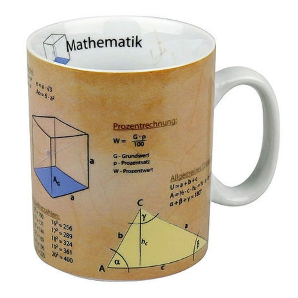 Könitz Tasse Wissensbecher Mathematik