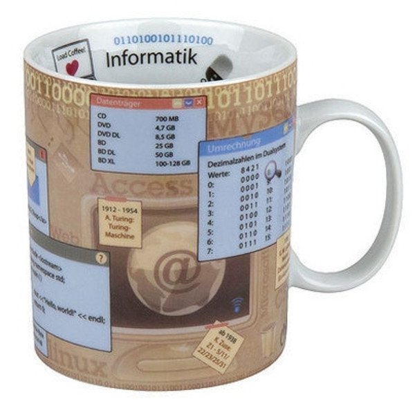 Könitz Tasse Wissensbecher Informatik