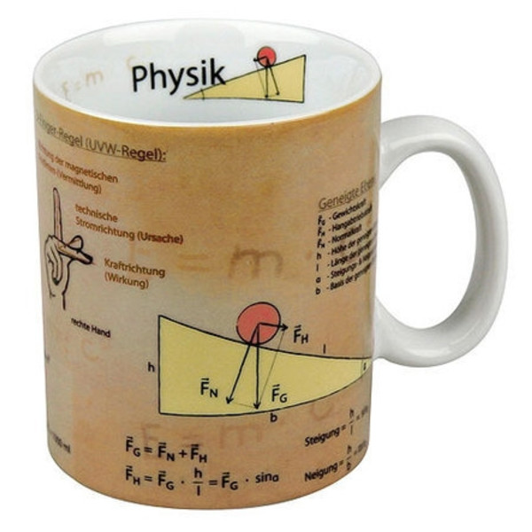 Könitz Tasse Wissensbecher Physik