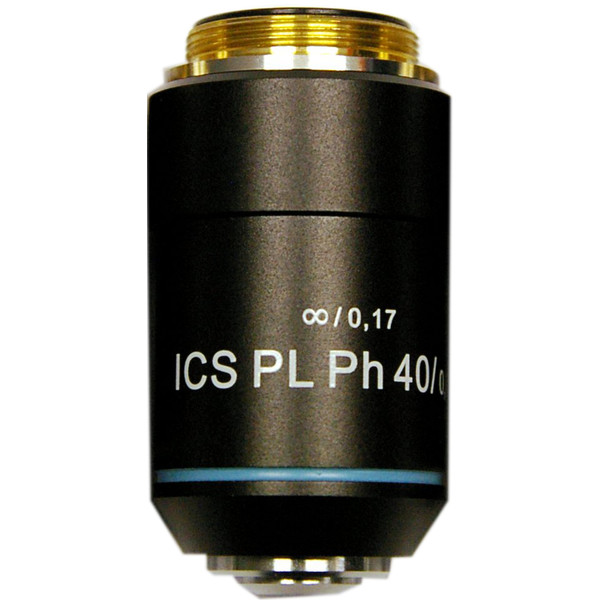 Hund Objectif ICS PL 40 / 0,65 pour les microscopes optiques