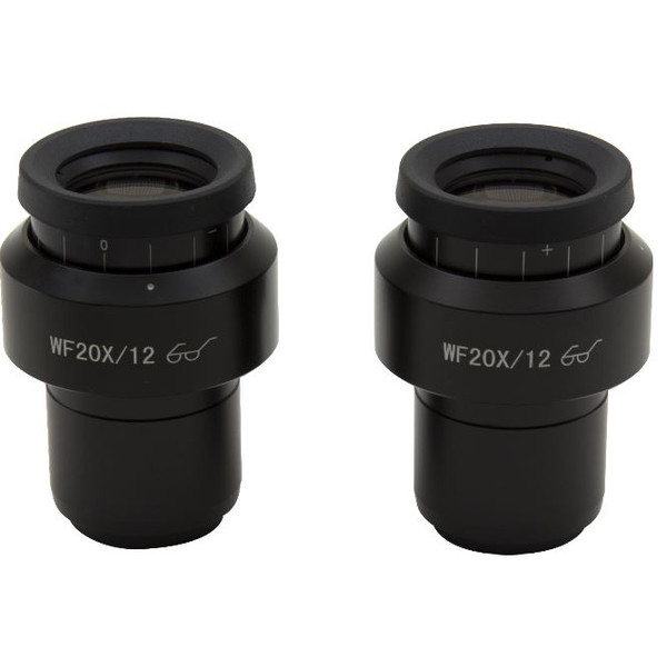 Optika Oculaires (paire) ST-143 WF 20x/12 mm pour série modulaire tête SZN