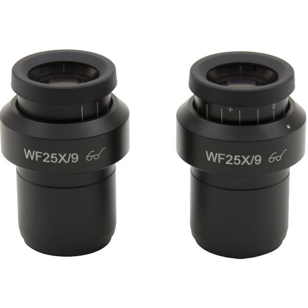 Optika Oculaires (paire) ST-144 WF 25x/9 mm pour série modulaire tête SZN