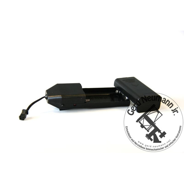 Masque Flatfield Gerd Neumann jr. Convertisseur pour écran champ plat lumineux Aurora 100 mm, avec 2 batteries AA