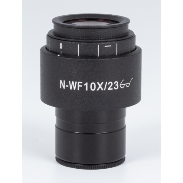 Motic Oculaire N-WF 10x /23mm, réglage dioptrique (ESD) pour SMZ-171