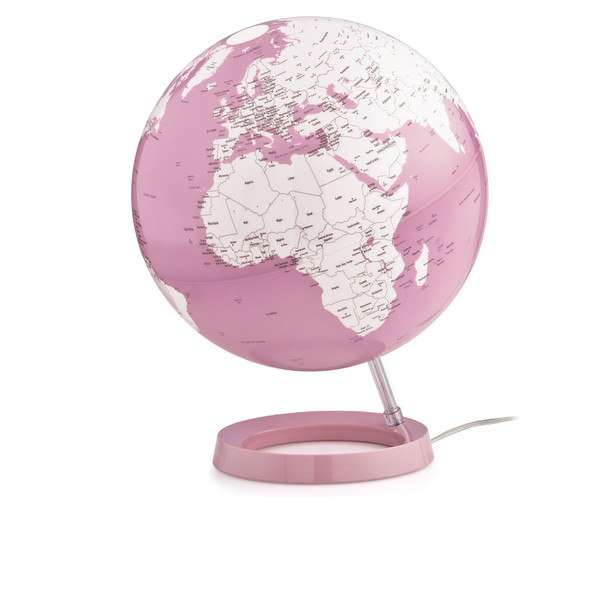 Räthgloben 1917 Globe lumineux Coleur Coral 30cm