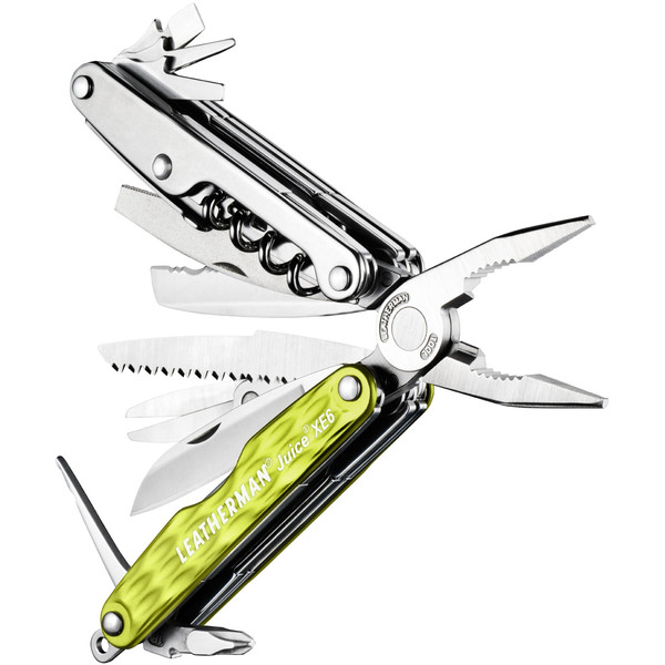 Multi-tool Leatherman Multitool JUICE XE6 Moss-Yellow