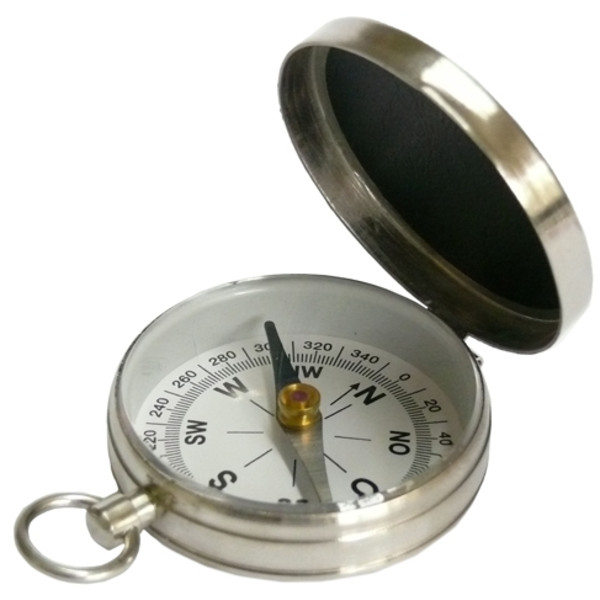 K+R Taschenkompass ORBIT NICKEL