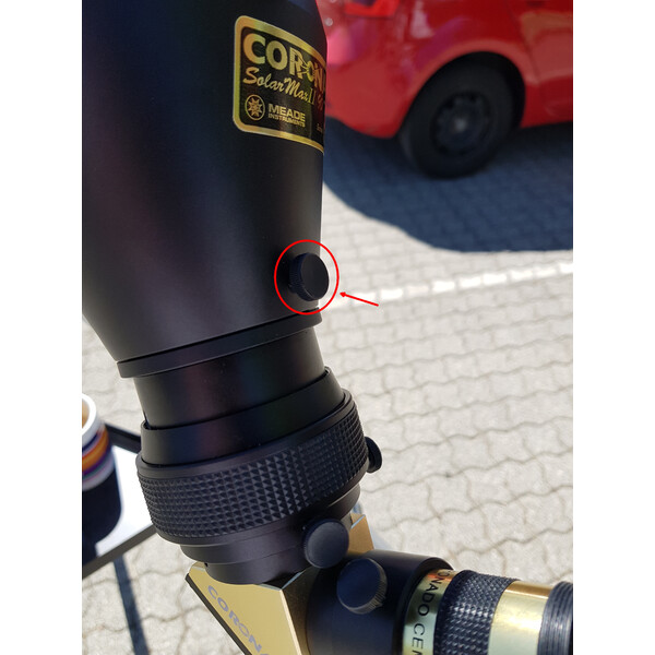 Télescope solaire Coronado ST 90/800 SolarMax II BF15 <0.5Å Double Stack OTA