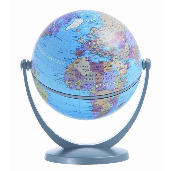 Mini-globe Stellanova Globe rotatif et pivotant bleu 10cm