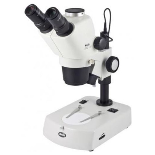 Microscope stéréo zoom Motic SMZ-161-TLED, trinoculaire