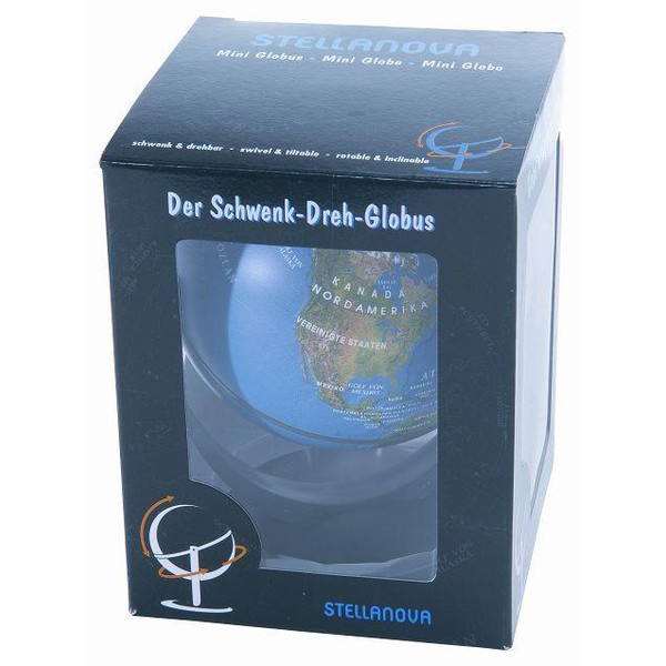 Stellanova Mini-Globus Dreh-Schwenk Globus Satellitenbild 10cm