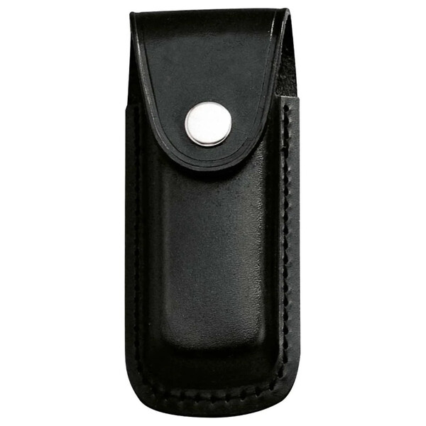 Herbertz Étui en cuir pour Couteau de poche 2649110, noir, pour 11 cm