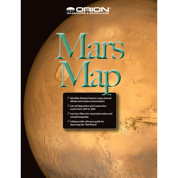 Atlas Orion Mars Map