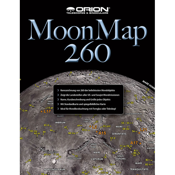 Atlas Orion Moon Map 260