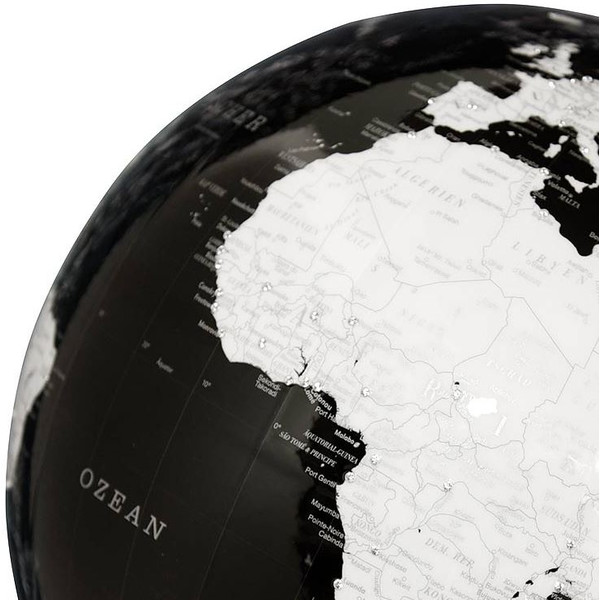 Globe Columbus Artline black Swarovski Zirkonia 36cm