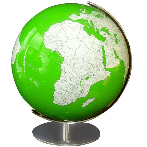 Globe Columbus Artline green Swarovski Zirkonia 34cm