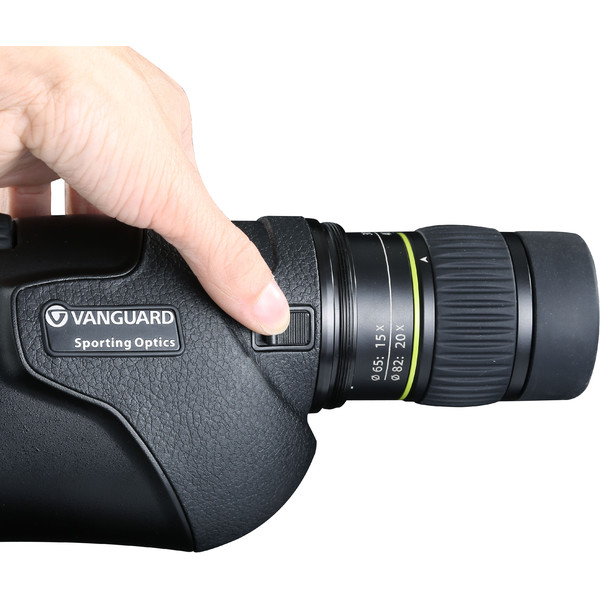 Longue-vue Vanguard Endeavor HD 65 S Vue droite + Oculaire zoom 15-45x
