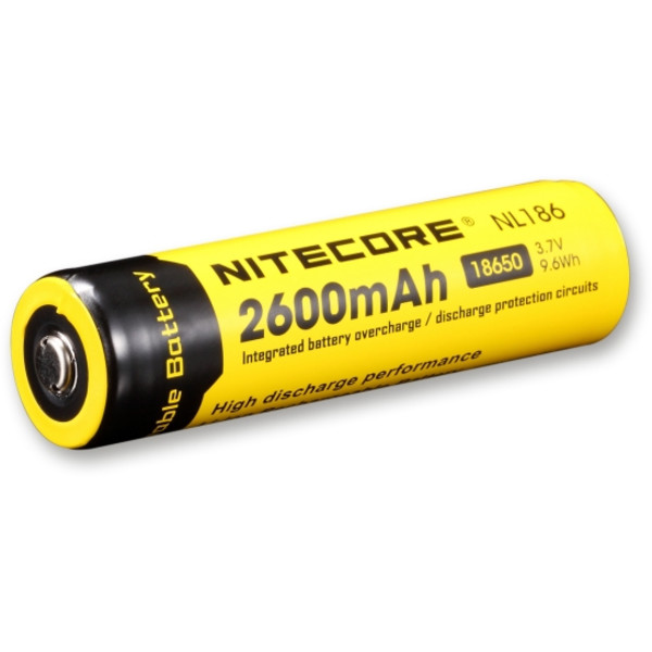 Nitecore Accu Li-ION 18650, 2600 mAh