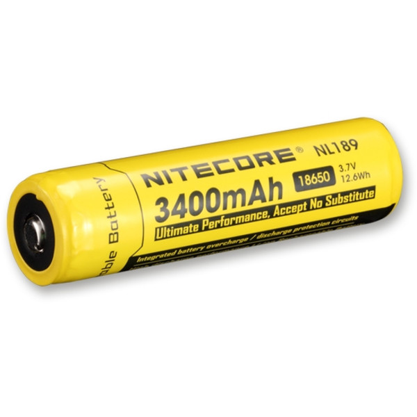 Nitecore Accu Li-ION 18650, 3400 mAh