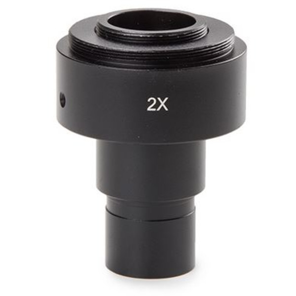 Euromex Kamera-Adapter Fotoadapter AE.5130, SLR, 2x Linse für 23.2 Tubus, Universal