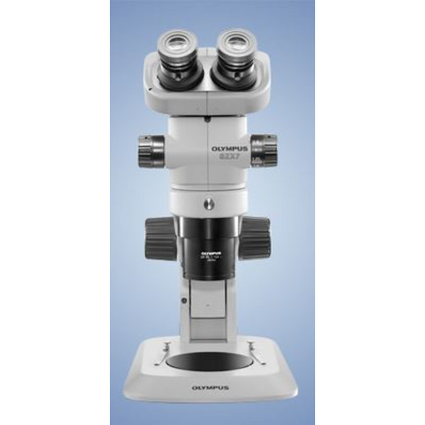 Microscope stéréo zoom Evident Olympus SZX7, bino, 0.8x-5.6x pour col de cygne