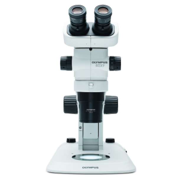 Evident Olympus Zoom-Stereomikroskop Olympus Mikroskop SZX7, bino, 0.8x-5.6x mit Ring-und  Durchlicht