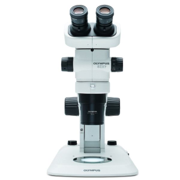 Evident Olympus Microscope Olympus SZX7, bino, 0.8x-5.6x avec lumière annulaire et transmise