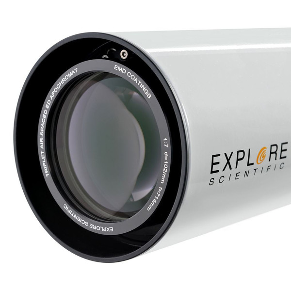 Lunette apochromatique Explore Scientific AP 102/714 ED FCD-1 Alu Hexafoc OTA