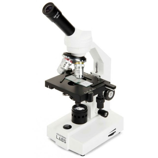 Celestron Mikroskop LABS CM2000CF, mono, 40x, 10x, 400x, 800x,1000x 2000x, LED