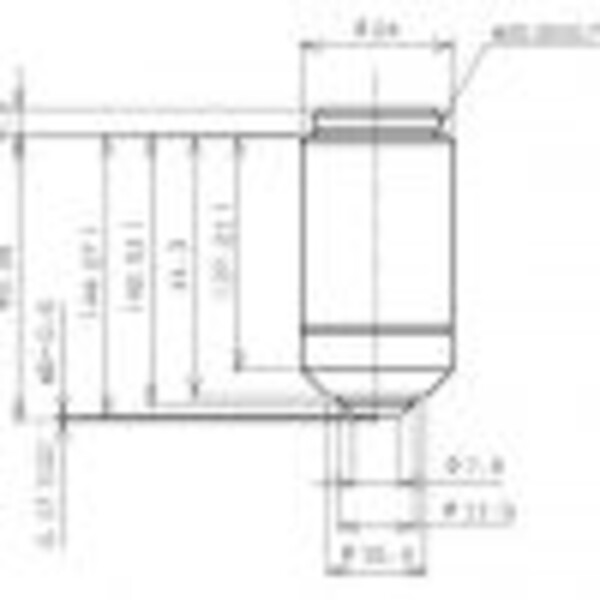 Evident Olympus Objektiv PLN40X/0.65 Plan Achromat