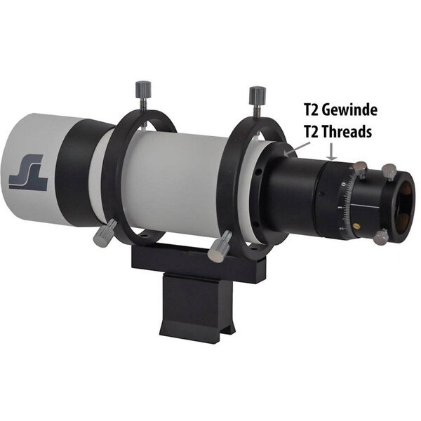 Guidescope TS Optics Lunette de guidage et chercheur Deluxe 60 mm avec microfocus